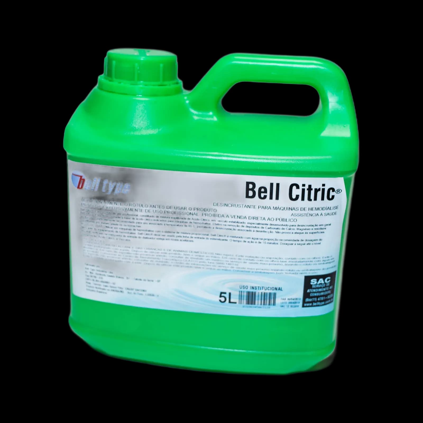 Ácido Cítrico para Hemodiálise Bell Citric® 50%: foto do produto